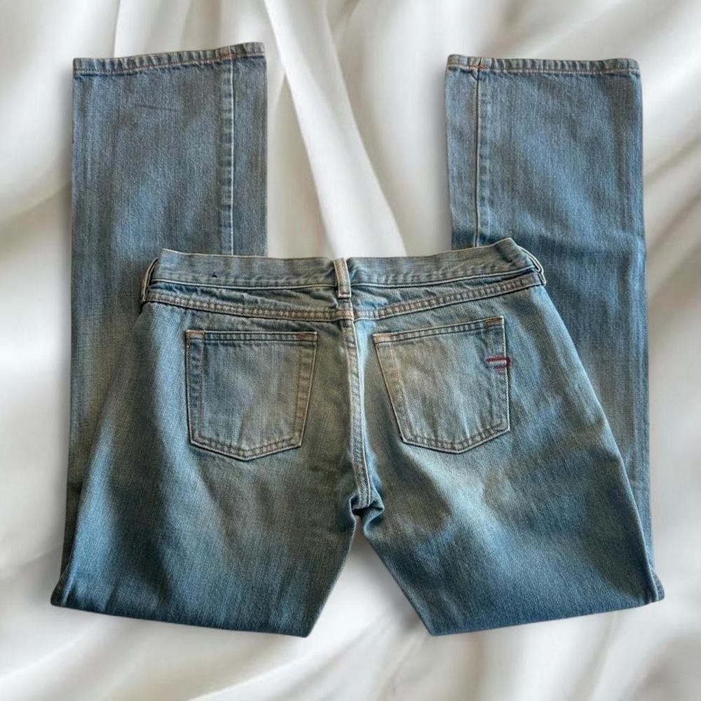 Y2K vintage Diesel Industries flared light wash denim jeans‎